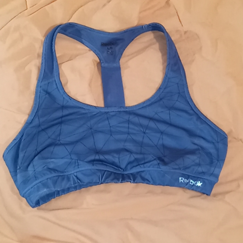 Reebok sports bra size Large